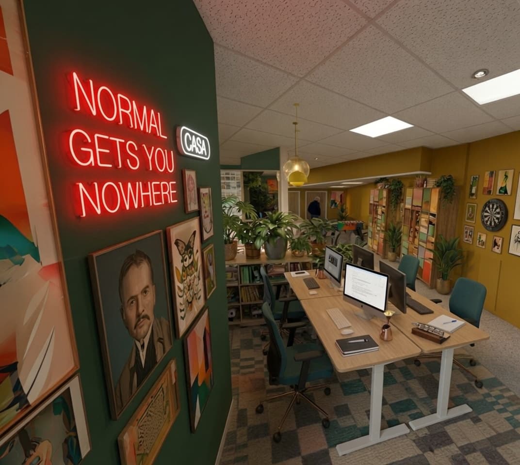 De werkruimte van De Content Club in Nijverdal
